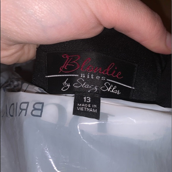 Red Roses Full Length Prom Dress - Picture 8 of 8